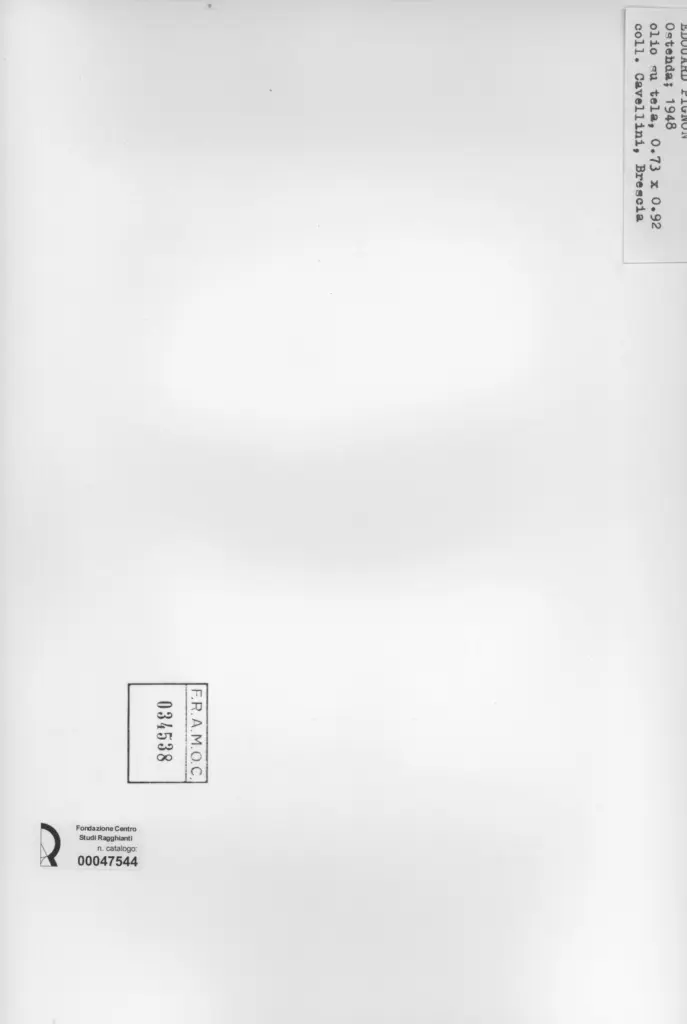 Anonimo , Pignon, Eduard; sec. XX; , retro