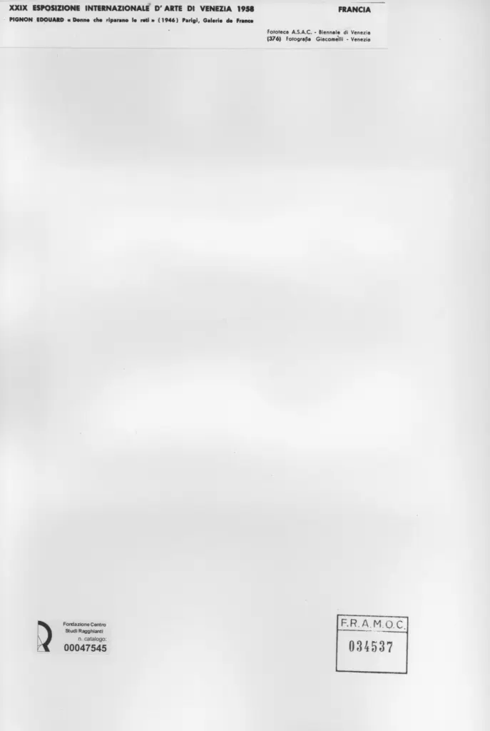 Giacomelli , Pignon, Eduard; sec. XX , retro