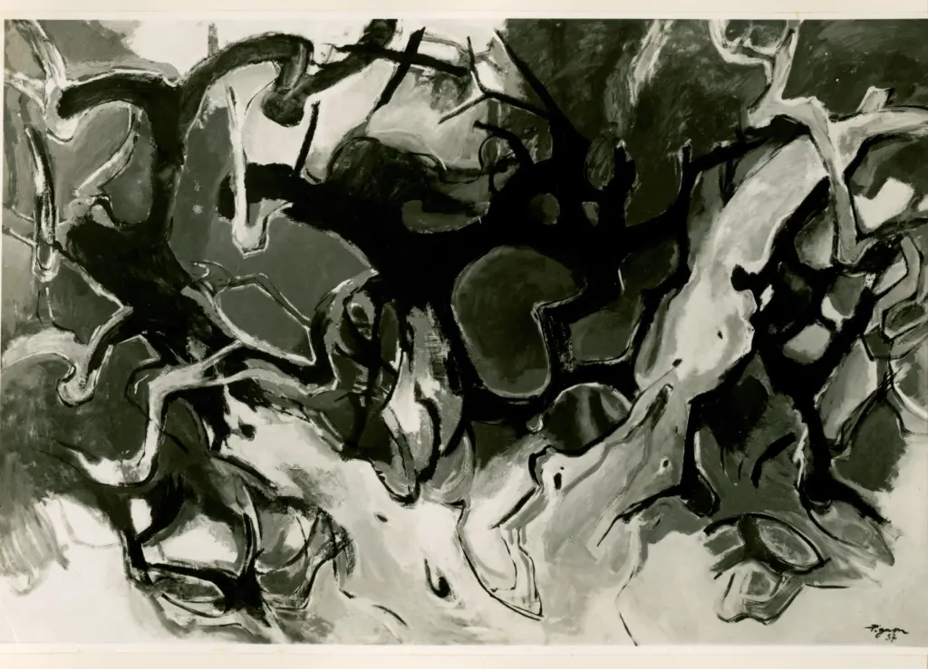 Pignon, Eduard , Gli olivi morti