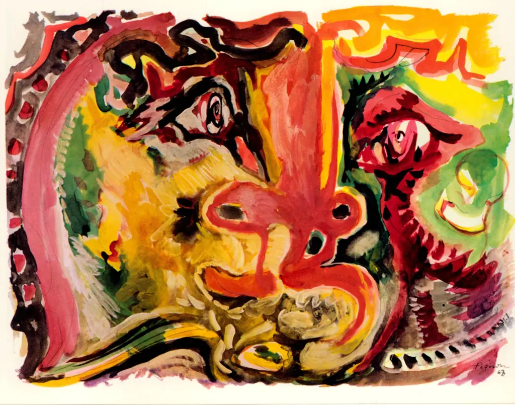 Anonimo , Pignon, Eduard sec. XX , fronte