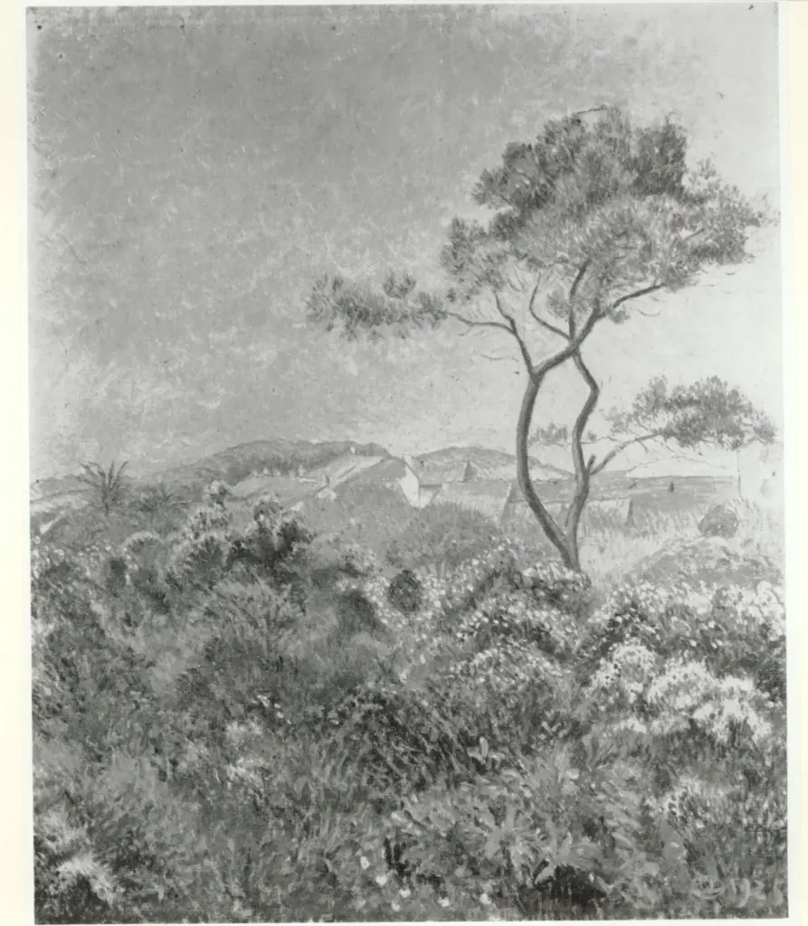 Anonimo , Pissarro, Lucien; sec. XX , fronte