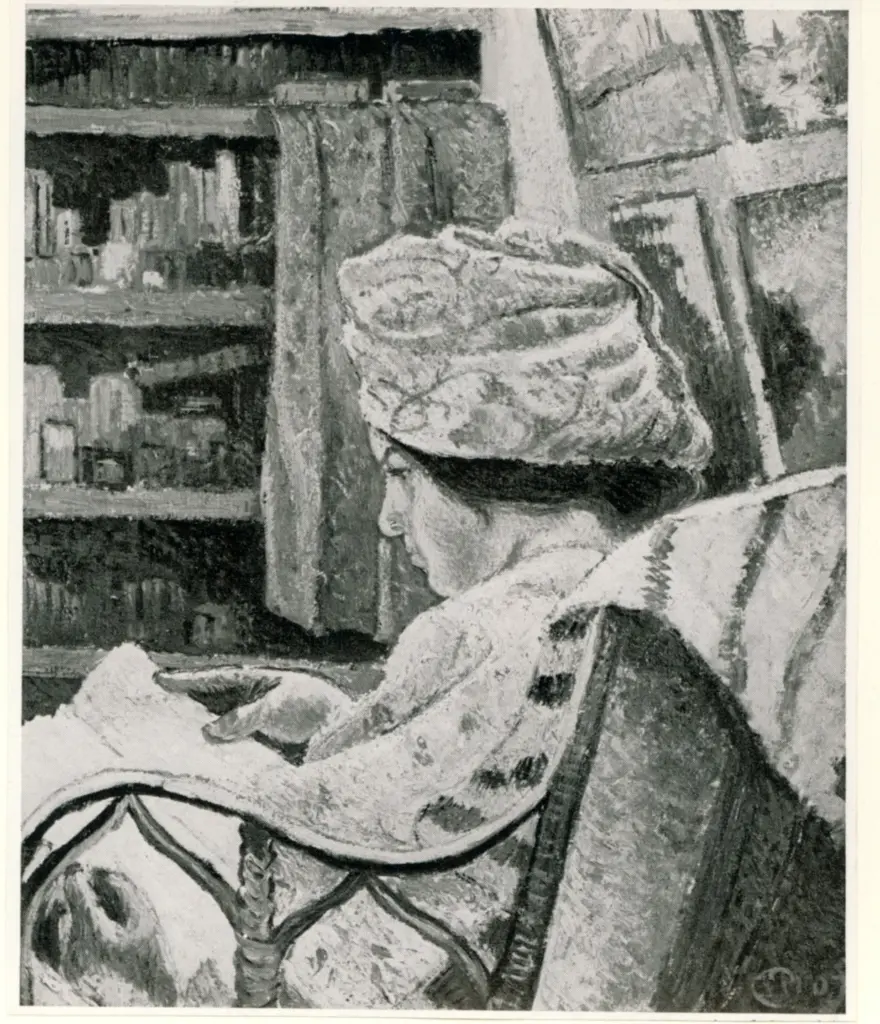 Anonimo , Pissarro, Lucien; sec. XX , fronte