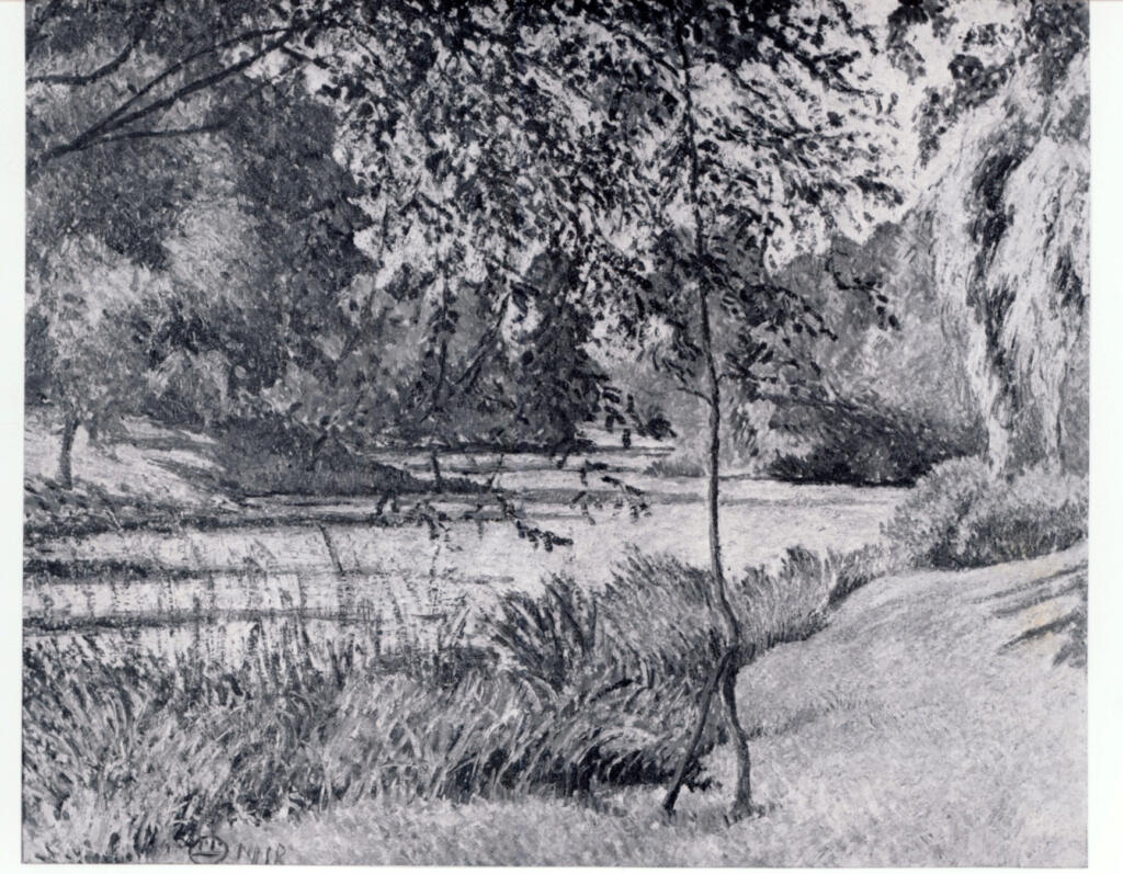 Anonimo , Pissarro, Lucien sec. XX , fronte