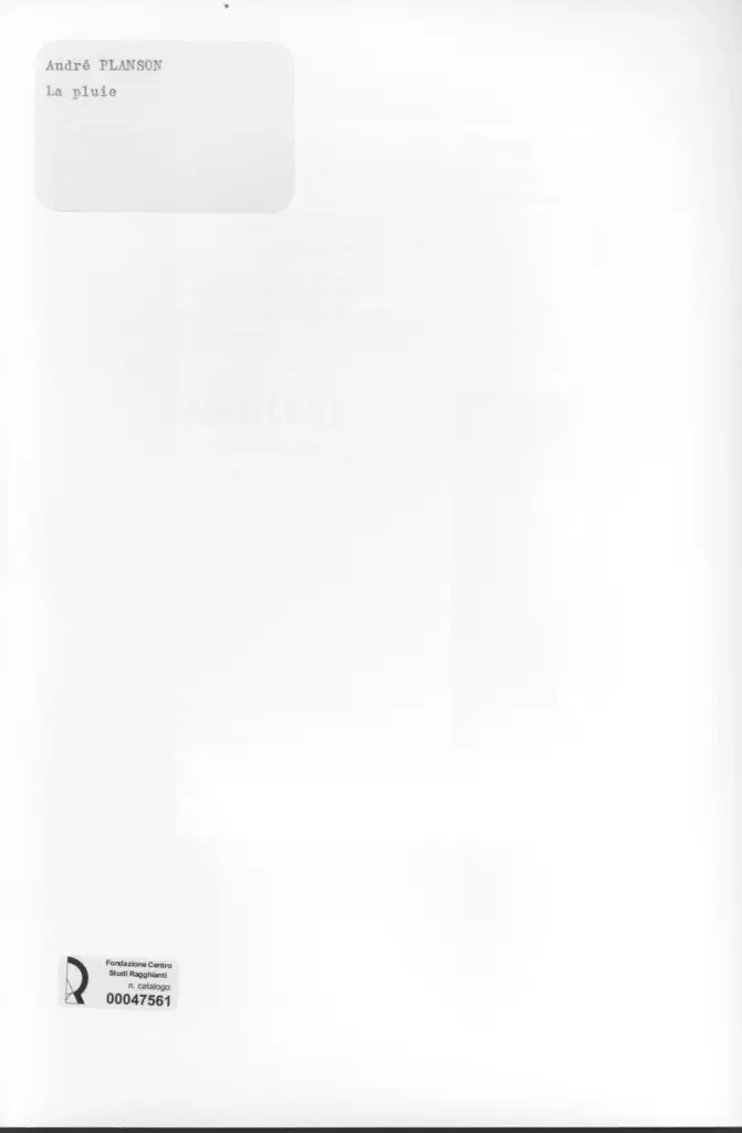 Anonimo , Planson, Andr&eacute; , retro