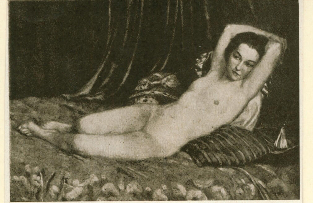 Plantey, Madeleine , Nudo di donna