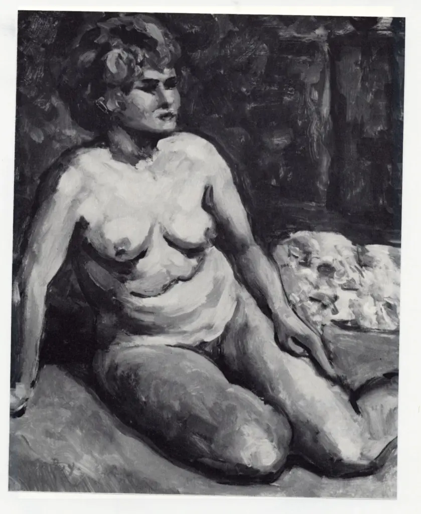 Puy, Jean , Nuda seduta -