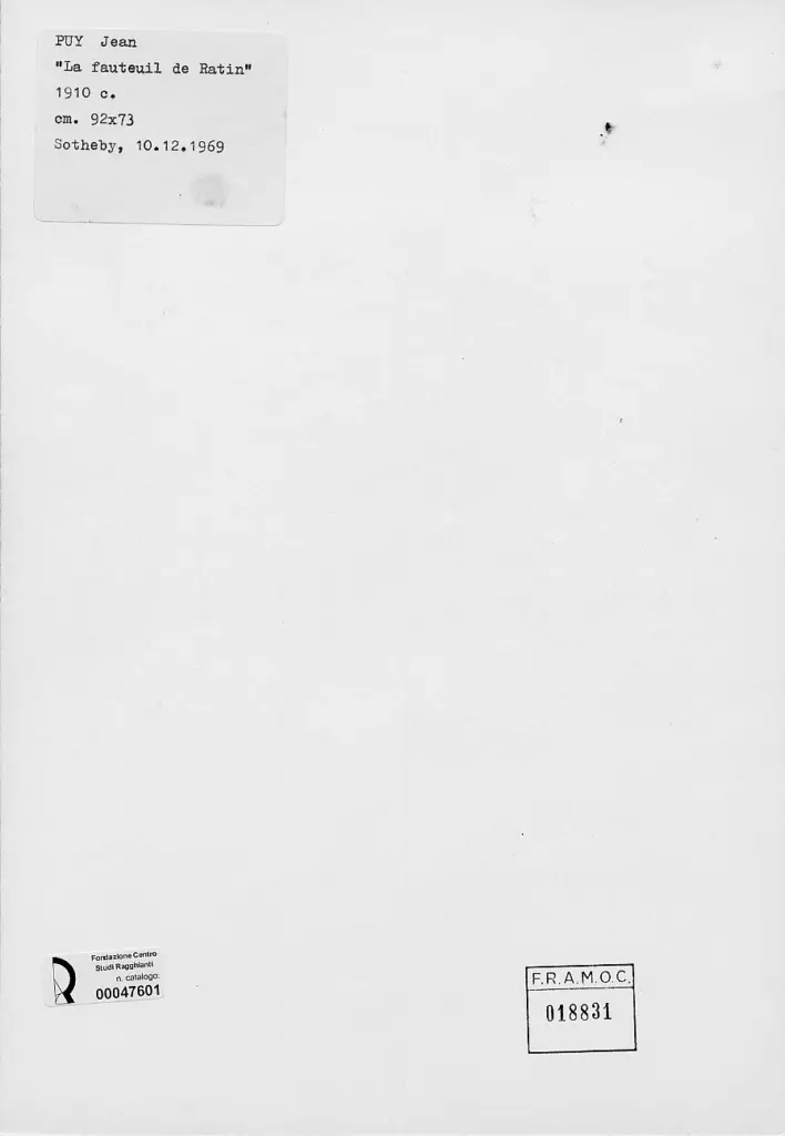 Puy, Jean - sec. XX , retro