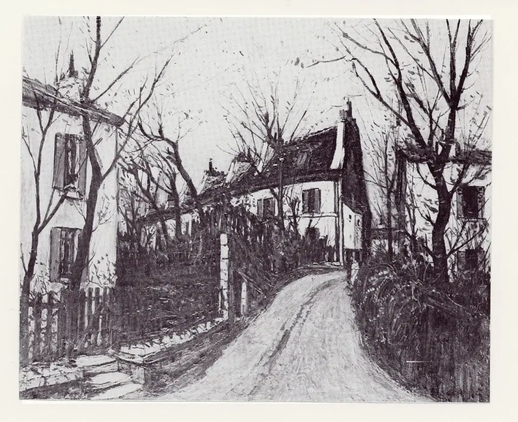 Anonimo , Quizet, Alphonse - sec. XIX/ XX - Rue de Banlieue , fronte