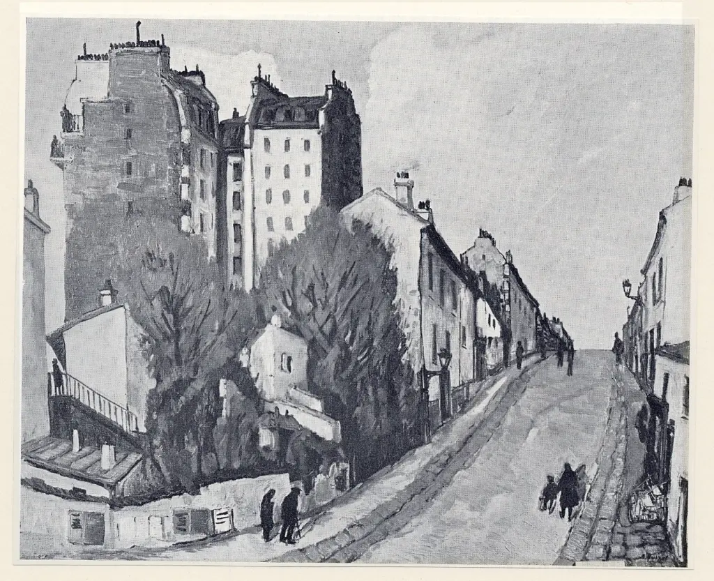 Anonimo , Quizet, Alphonse - sec. XX - Rue des Partants a Menilmontant , fronte