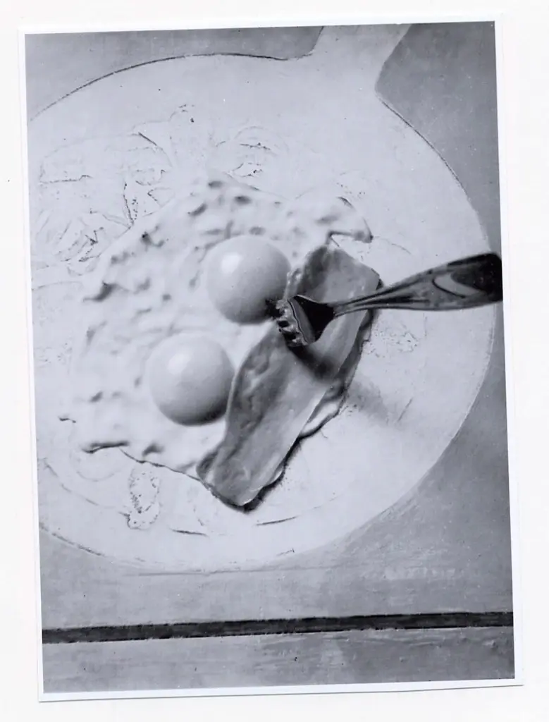 Raysse, Martial , Uova e prosciutto