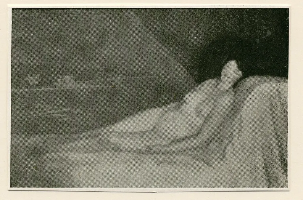 Anonimo , Roberty, A. - sec. XX - Il riposo , fronte