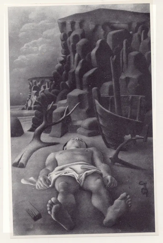 Anonimo , Rohner, Georges - sec. XX - Le noy&eacute; , fronte