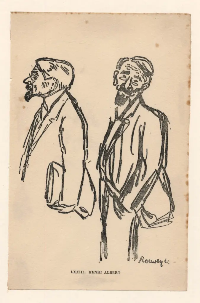 Galerie Bernheim-Jeune , fronte