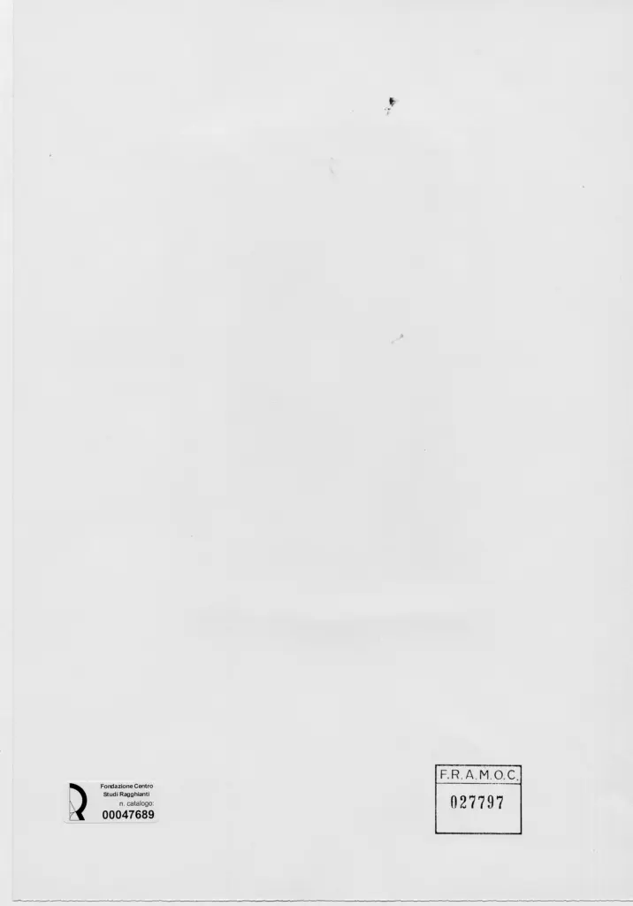 Anonimo, Anonimo , retro