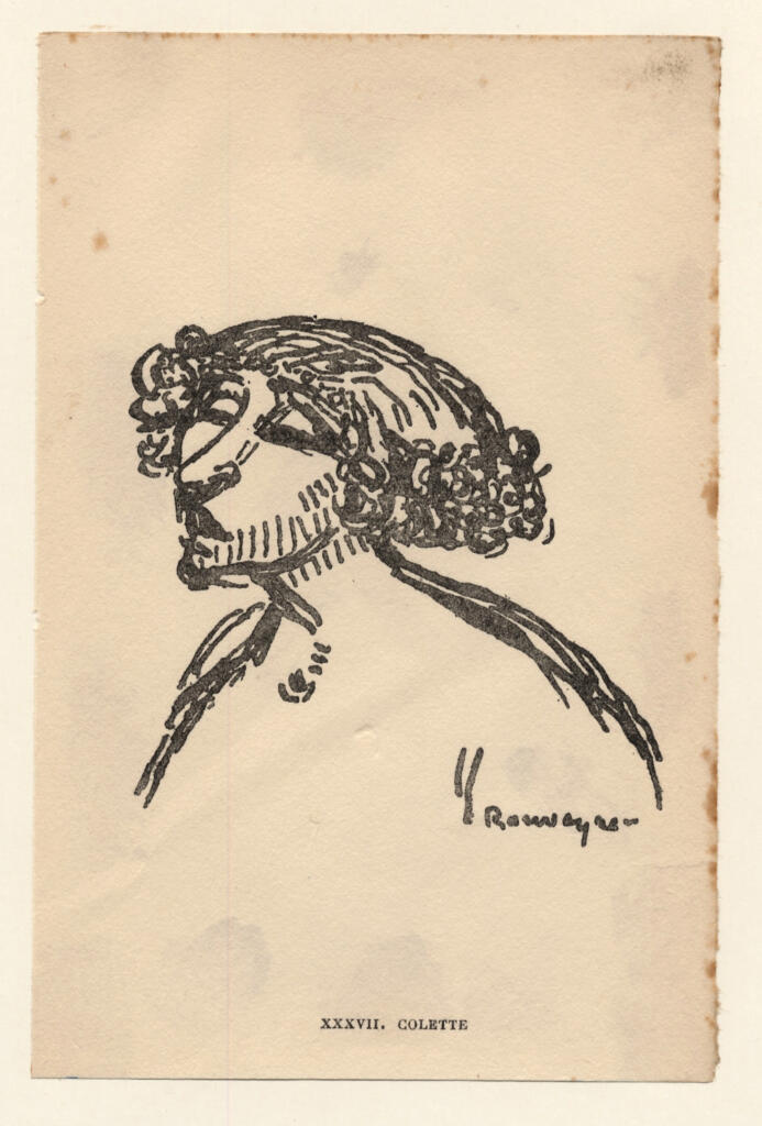 Anonimo , fronte