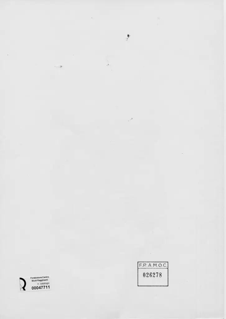 Anonimo, Anonimo , retro