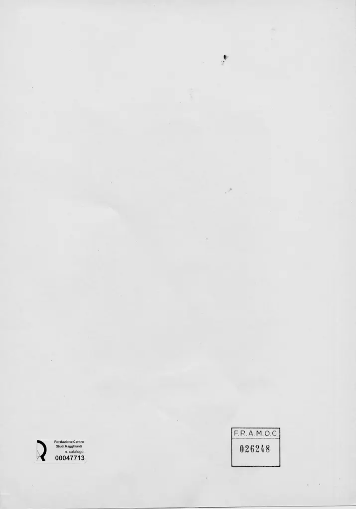 Anonimo, Anonimo , retro