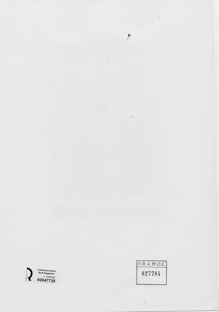 Anonimo, Anonimo , retro