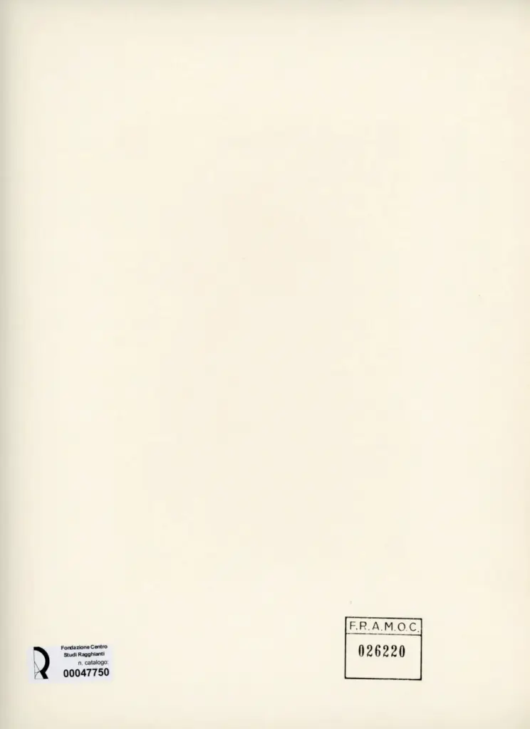 Anonimo, Anonimo , retro