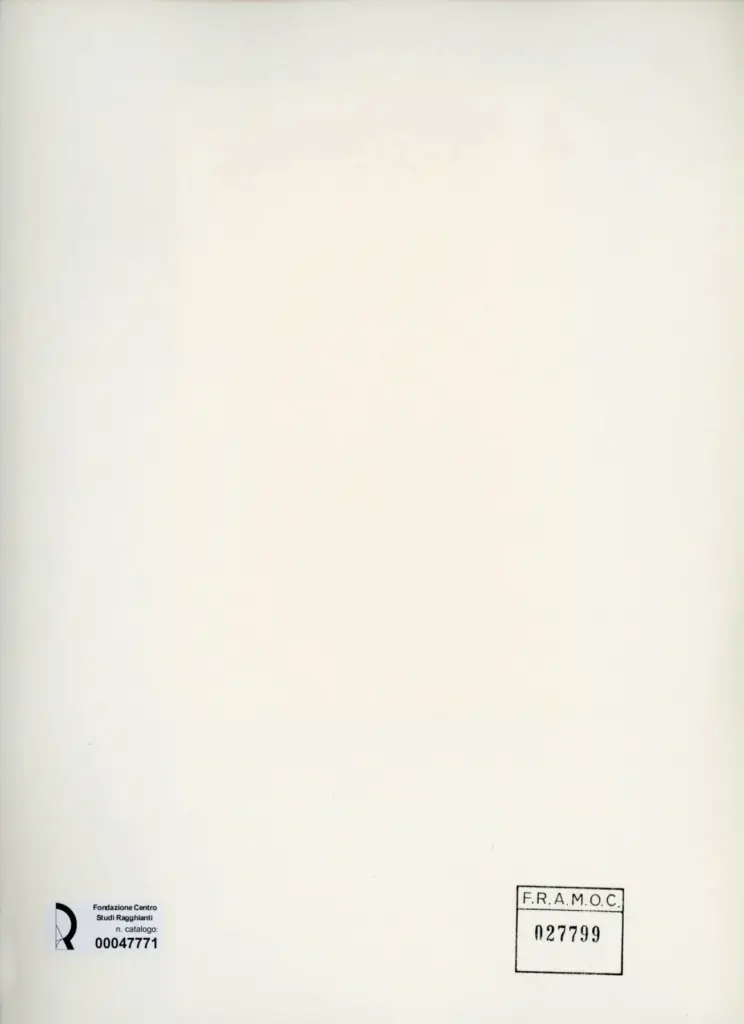 Anonimo, Anonimo , retro