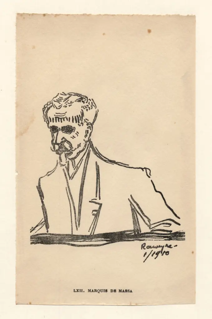 Rouveyre, André , Marquis De Massa -