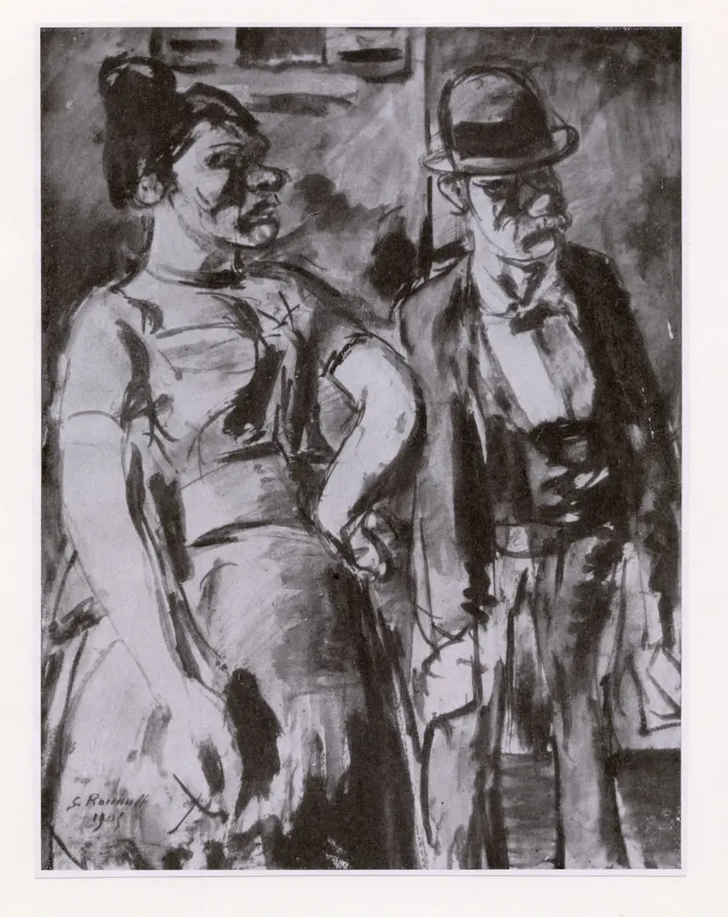 Galerie Bernheim-Jeune , Rouault, Georges - sec. XX - Les Pouulots , fronte