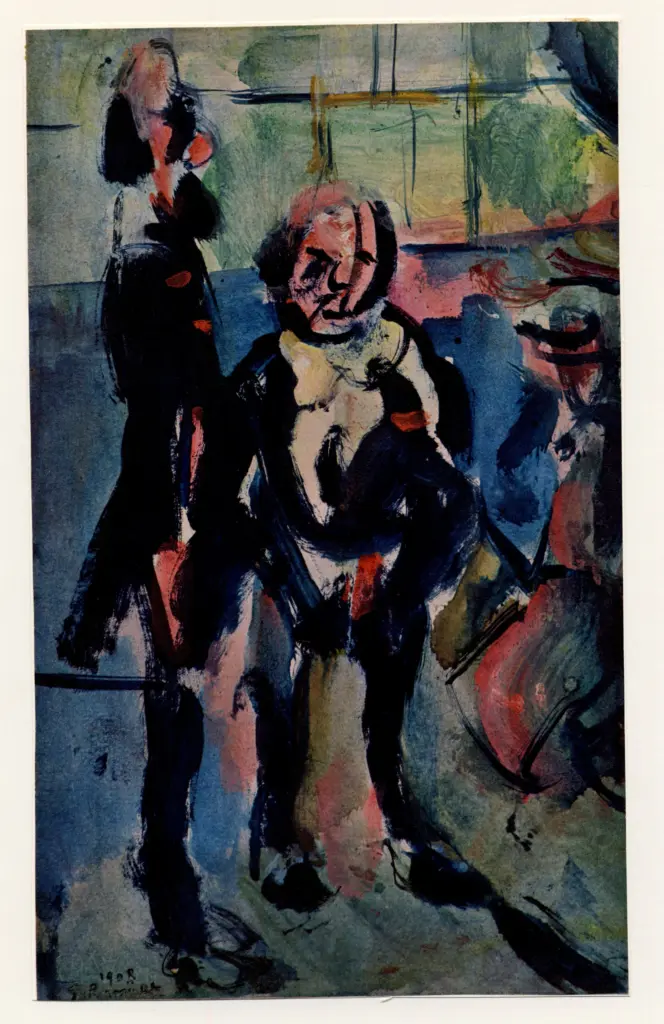 Galerie Bernheim-Jeune , Rouault, Georges - sec. XX , fronte