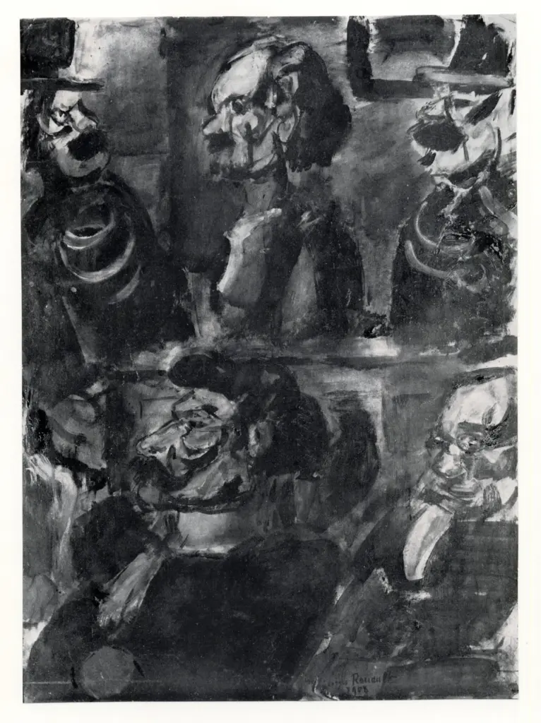 Galerie Bernheim-Jeune , Rouault, Georges - sec. XX , fronte