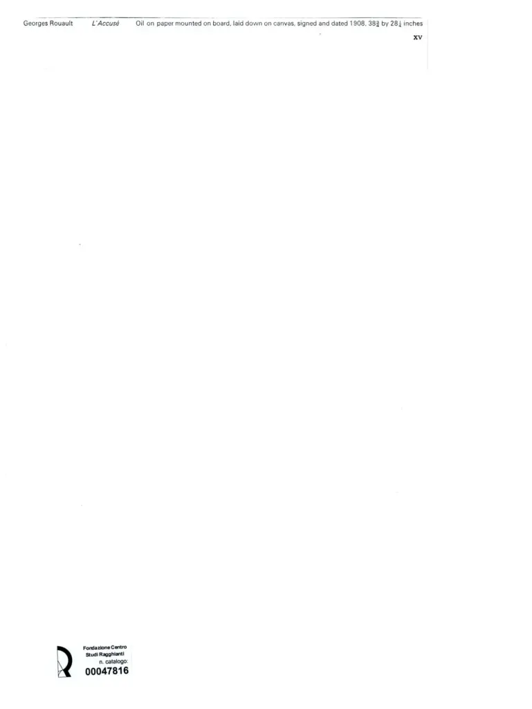 Galerie Bernheim-Jeune , Rouault, Georges - sec. XX , retro