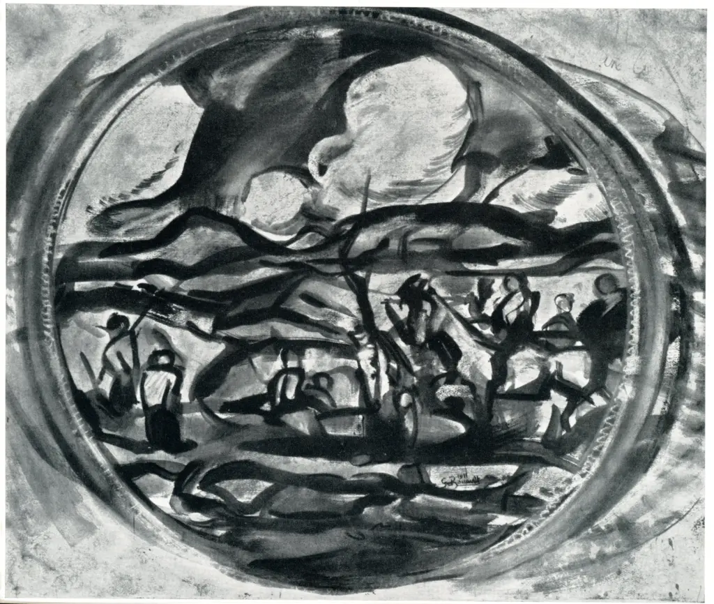 Galerie Bernheim-Jeune , fronte