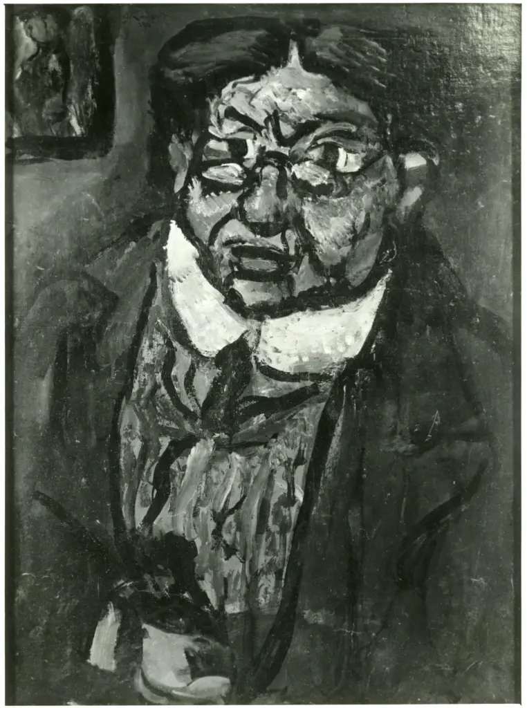 Galerie Bernheim-Jeune , Rouault, Georges - sec. XX - Il signor X , fronte