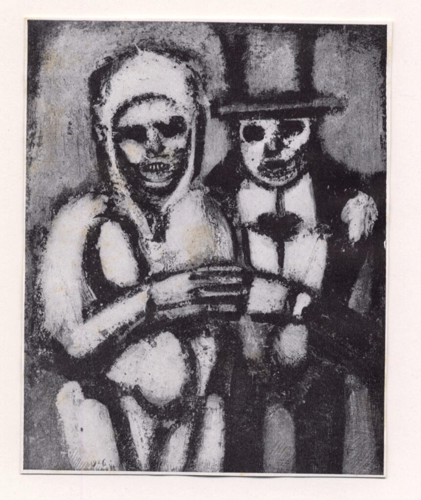 Galerie Bernheim-Jeune , Rouault, Georges - sec. XX - Moglie e marito , fronte