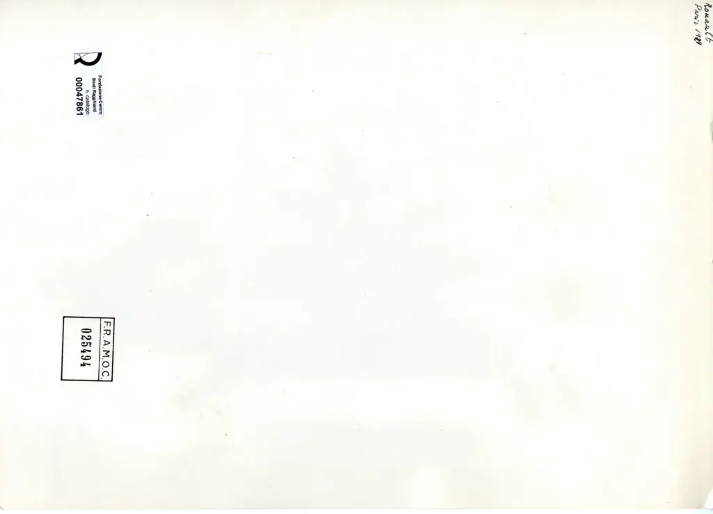 Anonimo, Anonimo , retro