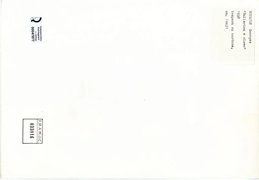 Anonimo, Anonimo , retro