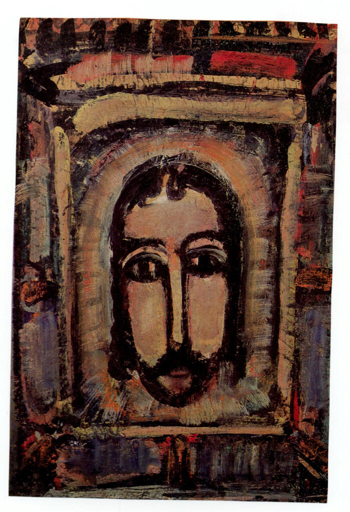 Anonimo , Rouault, Georges - sec. XX - Il Volto Santo , fronte