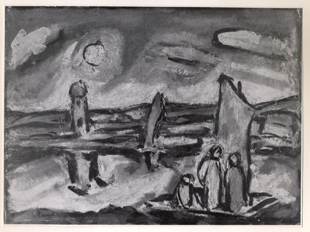 Anonimo , Rouault, Georges - sec. XX - Cristo e i pescatori , fronte