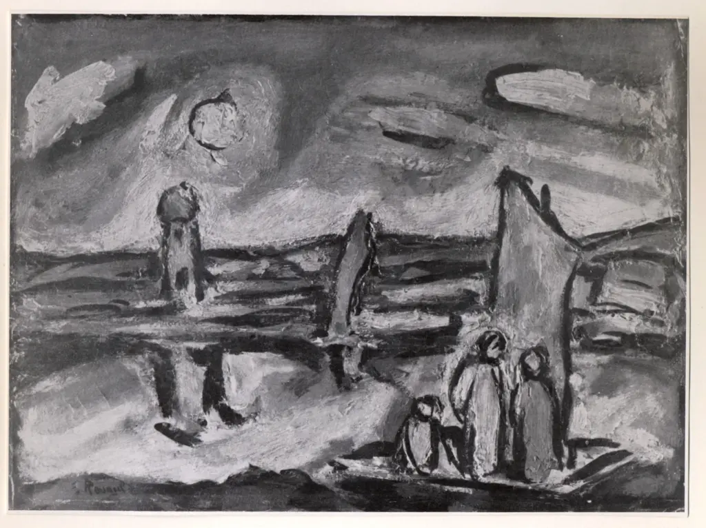 Anonimo , Rouault, Georges - sec. XX - Cristo e i pescatori