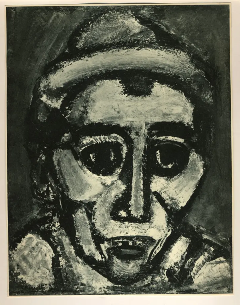 Anonimo , Rouault, Georges - sec. XX - Benito, il clown , fronte