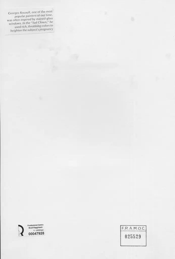 Anonimo, Anonimo , retro