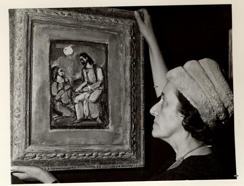 Universal Photo , Rouault, Georges - sec. XX - Comme a l'herbe, l'eau de la Fontaine , fronte