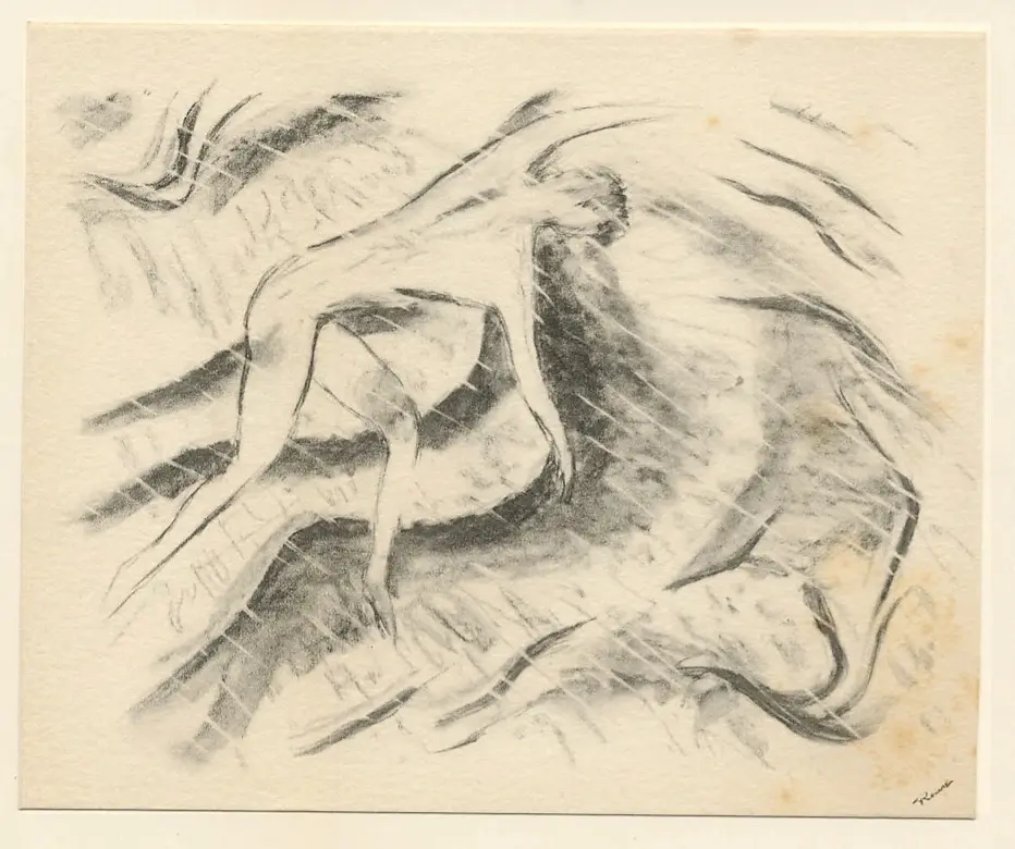 Rouvre, Yves , Uomo nudo