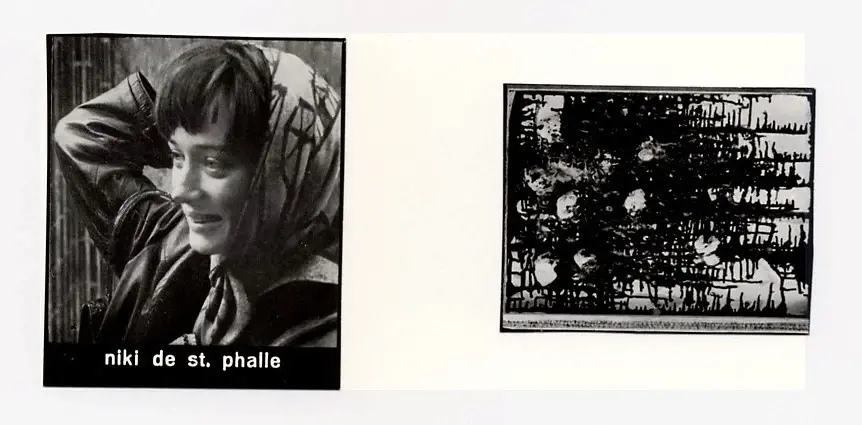 de Saint Phalle, Niki , fronte