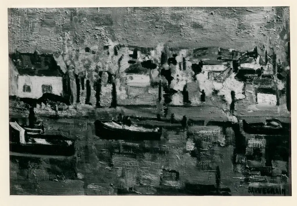 Sauvegrain, , Il villaggio sul bordo dell'acqua -