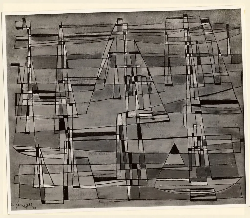 Singier, Gustave , Ricostruzione del porto