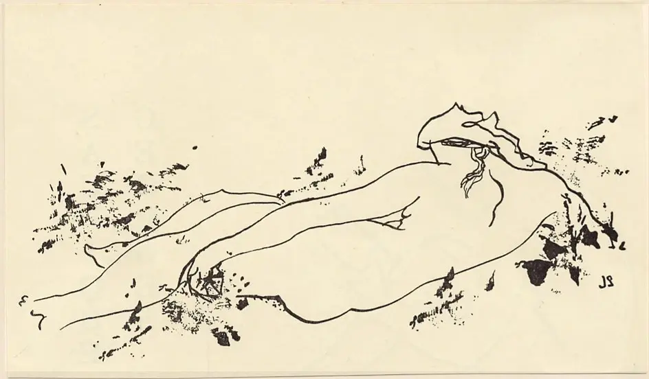 Souverbie, Jean , Nudo di donna