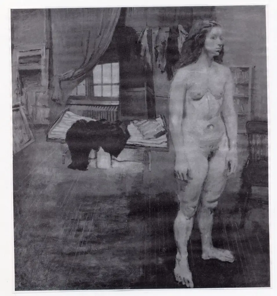 Soyer, Raphael , Nuda nello studio