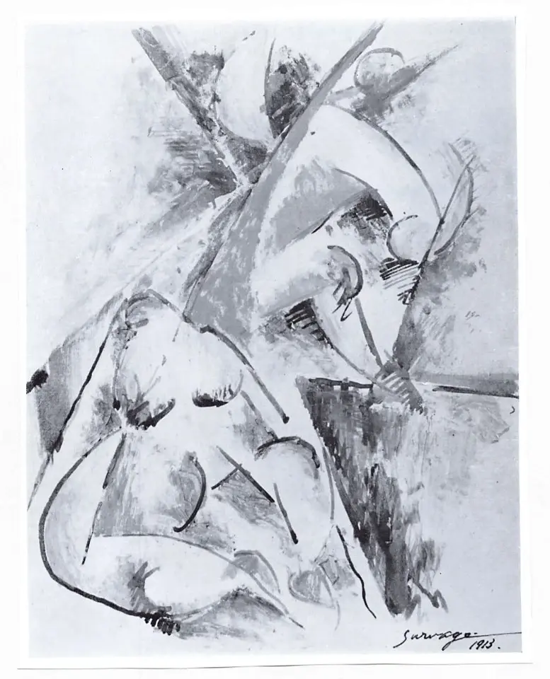 Survage, Leopold - sec. XX , fronte