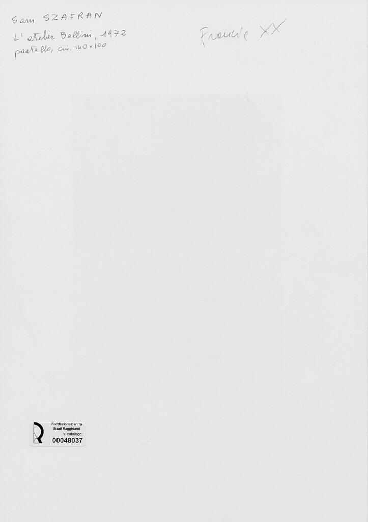 Anonimo , Szafran, Sam - sec. XX - L'atelier Bellini , retro