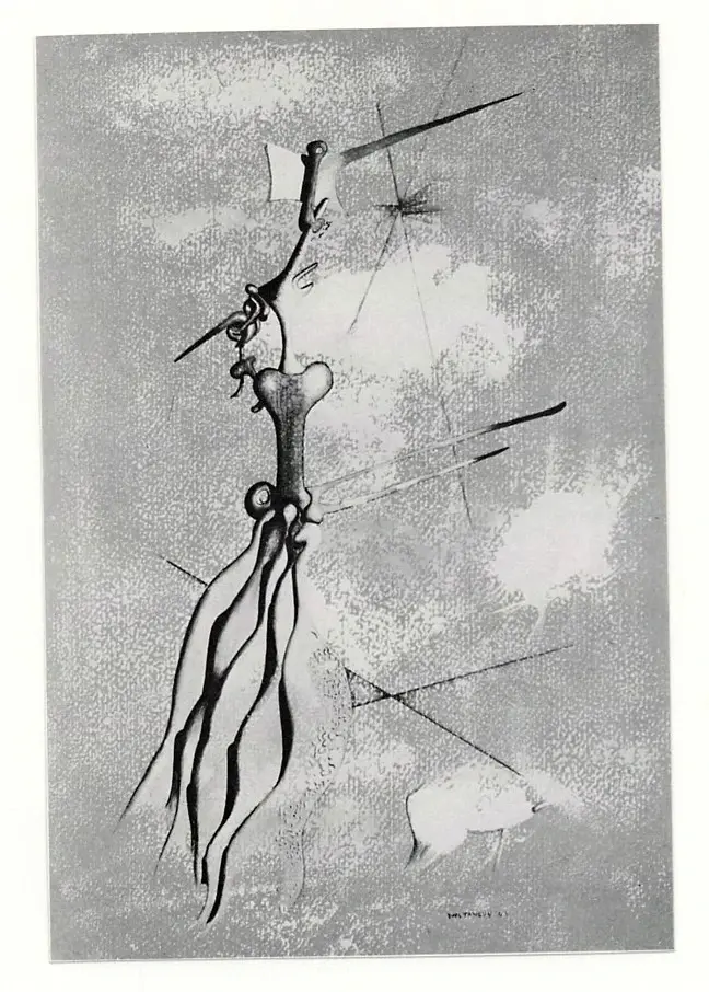 Anonimo , Tanguy, Yves - sec. XX - Configurazione surrealistica , fronte