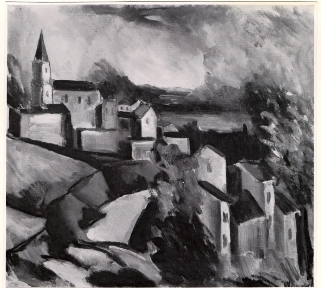 Galerie Bernheim-Jeune , Vlaminck, Maurice , fronte